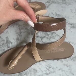 Christian Dior snake sandals